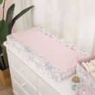 Alternate image 2 for NoJo&reg; Tropical Princess Changing Pad Cover in Pink/White