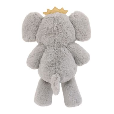 NoJo&reg; Tropical Princess Elephant Plush Toy in Grey. View a larger version of this product image.