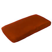 Copper Pearl Changing Pad Cover in Rust