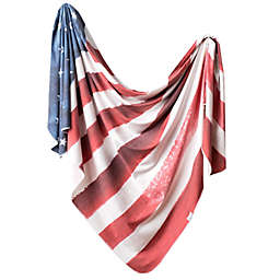 Copper Pearl™ Patriot Swaddle Blanket in Red/White
