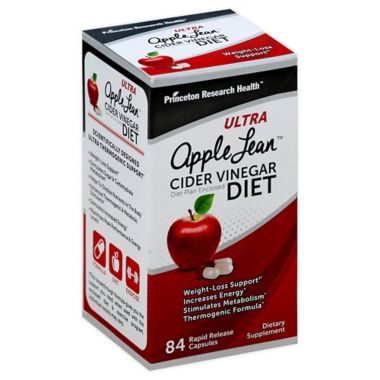 Princeton Research Health&trade; Ultra Apple Lean&trade; 84-Count Cider Vinegar Diet. View a larger version of this product image.