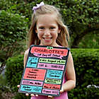 Alternate image 2 for First Day of School 9-Inch x 12.5-Inch Personalized Dry Erase Sign