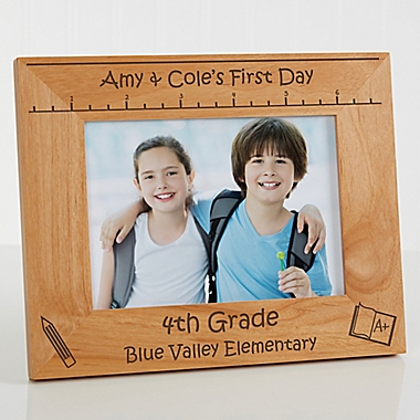 1st Day of School 5-Inch x 7-Inch Picture Frame. View a larger version of this product image.