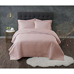 Truly Calm® Antimicrobial 2-Piece Twin XL Quilt Set in Blush