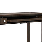 Alternate image 4 for Simpli Home&reg; Avalon Solid Wood Writing Office Desk