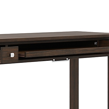 Simpli Home&reg; Avalon Solid Wood Writing Office Desk. View a larger version of this product image.