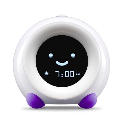 LittleHippo MELLA Ready to Rise Children&#39;s Sleep Trainer Alarm Clock in Bright Purple