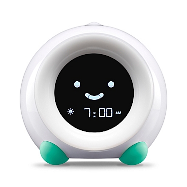 LittleHippo MELLA Ready to Rise Children&#39;s Sleep Trainer Alarm Clock in Tropical Teal. View a larger version of this product image.