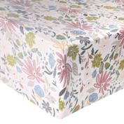 Copper Pearl Olive Fitted Crib Sheet