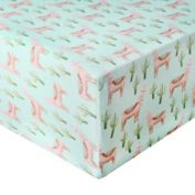 Copper Pearl Cusco Fitted Crib Sheet