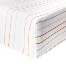 Copper Pearl Piper Fitted Crib Sheet