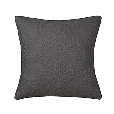 Wamsutta&reg; Cambridge European Pillow Sham in Plum/Grey. View a larger version of this product image.