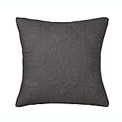Wamsutta&reg; Cambridge European Pillow Sham in Plum/Grey