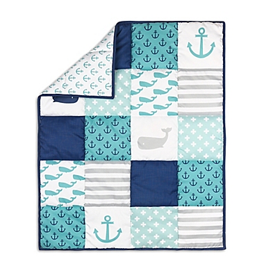 The Peanutshell&trade; Nautical 3-Piece Crib Bedding Set. View a larger version of this product image.