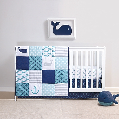 The Peanutshell&trade; Nautical 3-Piece Crib Bedding Set. View a larger version of this product image.