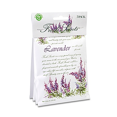 Fresh Scents&trade; Scent Packets in Lavender (Set of 3). View a larger version of this product image.