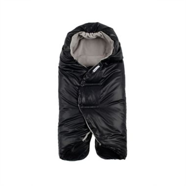7 A.M.&reg; Enfant Nido Cloud Size 6-12M 3-in-1 Baby Wrap with Micro Fleece Lining in Black. View a larger version of this product image.