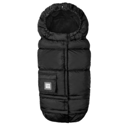7AM Enfant Blanket 212 Evolution Footmuff - Black Plush