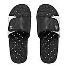 Alternate image 0 for AquaFlops Men&#39;s XXL Slide Shower Shoes in Grey/Black