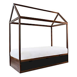 Nico & Yeye Domo Zen Canopy Bed with Storage