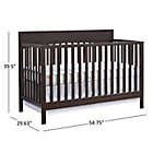 Alternate image 4 for Oxford Baby Harper 4-in-1 Convertible Crib in Espresso