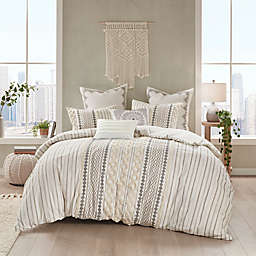 INK+IVY Imani 3-Piece Full/Queen Duvet Cover Set in Ivory