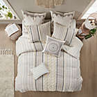 Alternate image 2 for INK+IVY Imani 3-Piece Full/Queen Duvet Cover Set in Ivory