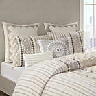 Alternate image 3 for INK+IVY Imani 3-Piece Full/Queen Duvet Cover Set in Ivory