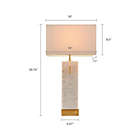 Alternate image 7 for Hampton Hill Bringham 29.75-Inch Large Table Lamp in White with Fabric Shade
