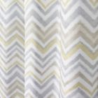 Alternate image 1 for Colordrift Chevron Mirage Valance in Yellow