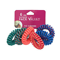 Harmon® Face Values™ 6-Count Spiral Elastics in Bright Colors