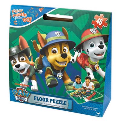 paw patrol floor puzzle