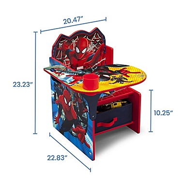 Marvel Spider-Man Chair Desk with Storage Bin by Delta Children. View a larger version of this product image.