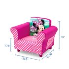 Alternate image 6 for Delta Children Disney&reg; Minnie Mouse Upholstered Chair in Pink