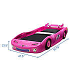Alternate image 6 for Delta Children Disney&reg; Minne Mouse Car Twin Bed in Pink