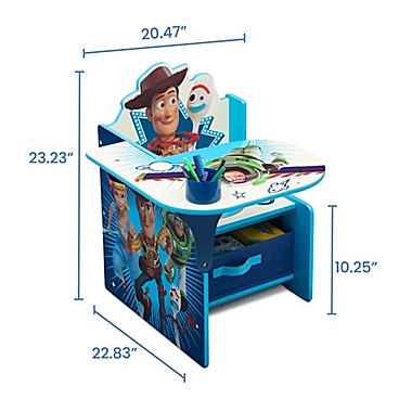 Disney Toy Story 4 Chair Desk with Storage by Delta Children. View a larger version of this product image.