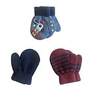 Toby Fairy&trade; 3-Pack Rocket Infant Gripper Mittens