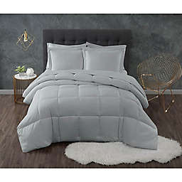 Truly Calm® Antimicrobial 3-Piece Full/Queen Comforter Set in Grey