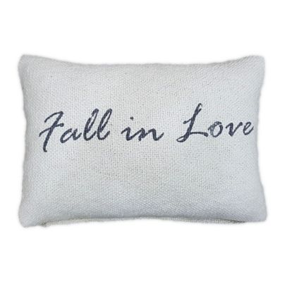 Bee &amp; Willow&trade; Fall in Love Oblong Throw Pillow in Ivory