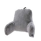 Alternate image 0 for UGG&reg; Dawson Tipped Faux Fur Backrest Pillow in Charcoal