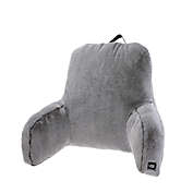 UGG&reg; Dawson Tipped Faux Fur Backrest Pillow in Charcoal