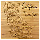 Alternate image 2 for Totally Bamboo California Puzzle 5-Piece Coaster Set