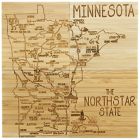Alternate image 2 for Totally Bamboo Minnesota Puzzle 5-Piece Coaster Set