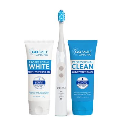 smile bright elite sonic toothbrush with uv sanitizing and 6 brush heads