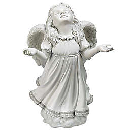 In God's Grace 24.5-Inch Angel Statue in Stone
