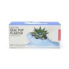 Alternate image 4 for Suki the Seal Pup Indoor Ceramic Planter in Blue