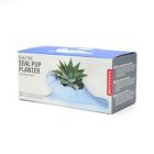 Alternate image 5 for Suki the Seal Pup Indoor Ceramic Planter in Blue