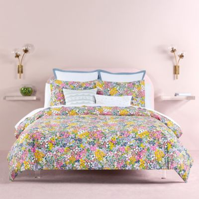 kate spade new york Floral Dots 3-Piece Reversible Comforter Set