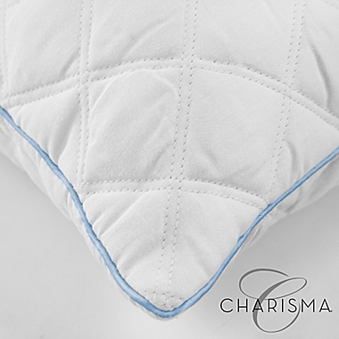 Charisma&reg; Memory Foam 2-Pack Cluster and Gel Beads Bed Pillows. View a larger version of this product image.