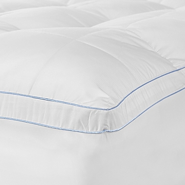 Charisma&reg; 3.5-Inch Memory Foam Cluster and Gel Fiber Waterproof California King Mattress Topper. View a larger version of this product image.